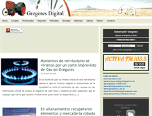 Tablet Screenshot of gregoresdigital.com.ar
